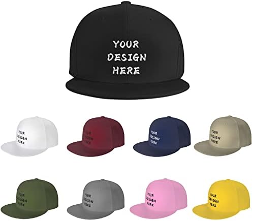 Prilagođeni šeširi za muškarce dizajnirajte svoje sa tekstom fotografije prilagođeni šešir personalizirane