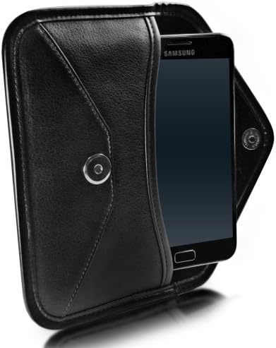 Boxwave futrola za Alcatel Pop4 + - Elite kožna messenger torbica, sintetički kožni poklopac koverte za