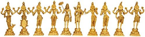 Dashavatara - mesingana statua
