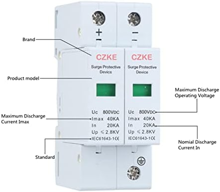CRFYJ 2P DC 600/800 / 1000VDC zaštitni uređaj za zaštitu od prenapona 20-40ka SPD za zaštitni prenapona