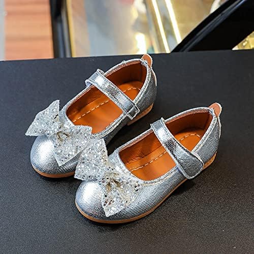 Cipele za djevojčice za malu djecu Mary Jane vjenčane djeveruše princeze s niskom potpeticom cvjetne cipele