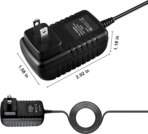 Guy-Tech AC Adapter kompatibilan sa Ohaus Valor 1000 V11P3 V11P3T V11P6 V11P6T Prekidačkim napajanjem