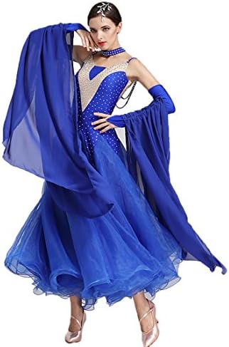 Nakokou ženska igračka plesna takmičarska haljina modernu plesnu haljinu za performanse