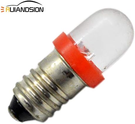 Ruiandsion 10kom LED Sijalice 12v E10 LED Sijalice Mini lampe Bijela / Plava/Crvena/Zelena / Žuta E10 osnovna utičnica LED sijalica