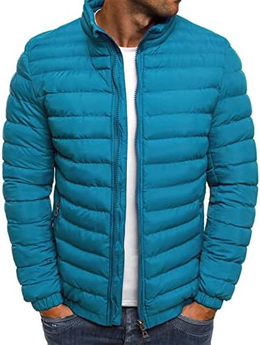 ADSDQ muški kaput, zimski kaputi MAN Plus Veličina modni kampiranje dugih rukava Zip up jakna od solidne