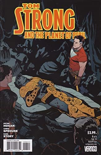 Tom Strong i planeta opasnosti # 6 VF ; DC strip
