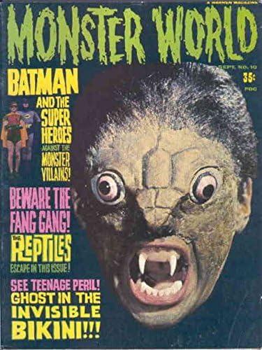 Monster World #10 FN; Warren comic book / Batman magazine