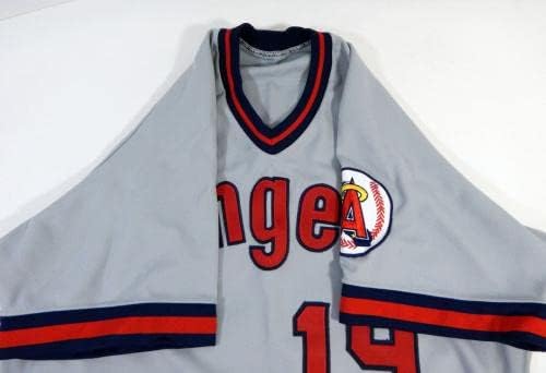1988 Kalifornija Angels Down # 19 Igra Izdana siva Jersey 44 DP14435 - Igra Polovni MLB dresovi