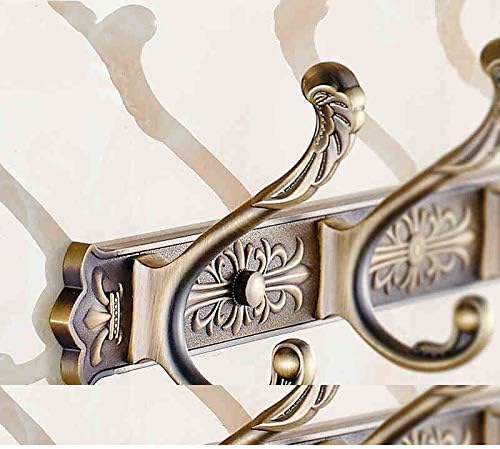 Sweejim Dragon Houc antikni kaput Kuke za kupaonicu Europski metalni privjesak Viseća odjeća Hardver za kupanje Hardver Set ružičasta zlato Šest kuka