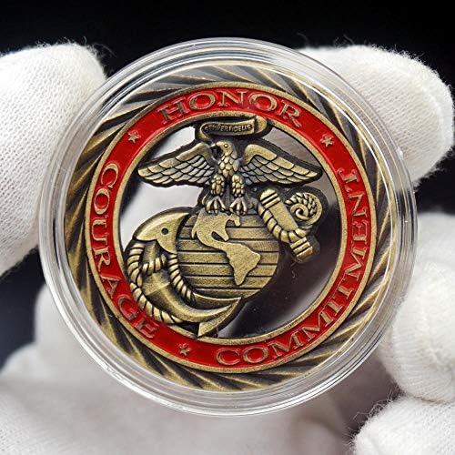 SAD Bronze Hollow Coins HOARST HORAGE OBVEZENJE Vojni izazov Kolekcionarski pokloni