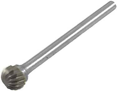 X-DREE 6mm 15/64 pola okrugla flauta tvrda legura rotacioni alat za bušenje datoteka (6mm 15/64' 'Herramienta