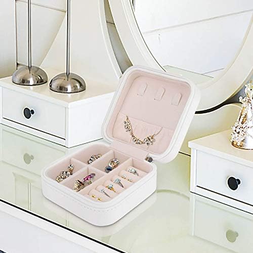 Mala kutija za nakit, putni mali Organizator prenosiva vitrina za prstenje naušnice ogrlica, pokloni za djevojčice žene, Ajfelov toranj u Parizu