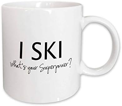 3drose mug_194468_1 skijam Whats your superpower zabavni poklon za skijaše i ljubitelje skijanja keramička šolja, 11-unca