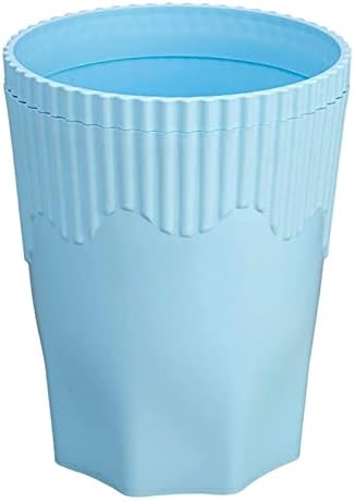 WXXGY kanta za smeće korpa za smeće kanta za smeće sa pritiskom bez poklopca za kuhinjski kupaonski sto / plava