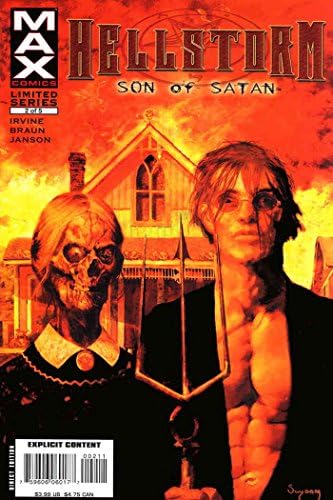 Hellstorm: sin Sotone 2 VF ; Marvel comic book / Wood's American Gothic Tribute