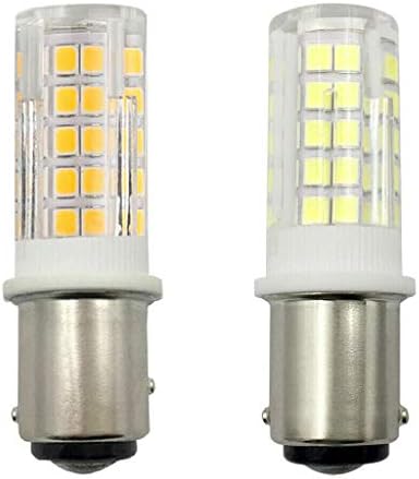 BA15D LED sijalice sa mogućnošću zatamnjivanja 6W baza bajoneta sa dvostrukim kontaktom BA15D LED žarulja za kukuruz,topla bijela 3000K,64 LED 2835 SMD, 4 pakovanja