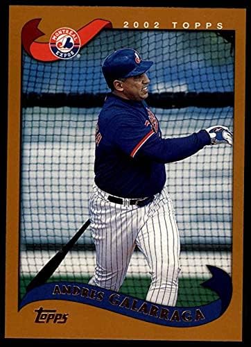 2002 TOPPS 39 T Andres Galarraga Montreal Expos NM / MT Expos
