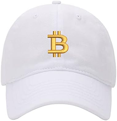 L8502-Lxyb bejzbol kapa za muškarce Bitcoin valuta vezeni oprani pamučni Tata šešir uniseks bejzbol kape