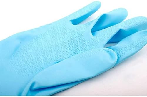 Makee zadebljane, višekratne vodootporne kućne gumene rukavice za čišćenje od lateksa, kuhinjske rukavice-4 para
