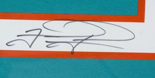 Tula Tagovailoa potpisan uokviren teal Nike Miami Dolphins Fudbalski dres za fanatike - autogramirani NFL