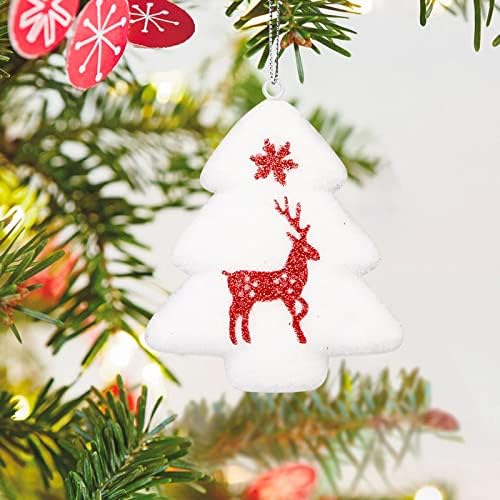 Mini božićni ukrasi postavljeni božićni privjesak Božićni ukrasi za zabavu Garland Dekorativni Božić