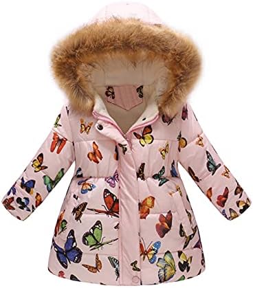 Debela jakna za debljinu Djevojke zimske djece Vjetrootporna kapuljača topla za bebe kaput Dječji kaput