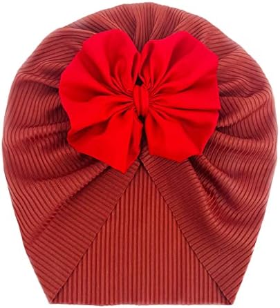 Bowknot šešir za djevojčicu novorođenčad kapa sa čvorom Turban kapa za mališane elastična traka za glavu Headwraps Woodsman kapa