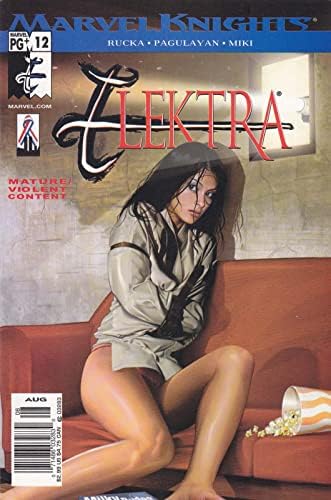 Elektra 12 VF; Marvel comic book / Greg Horn-Greg Rucka