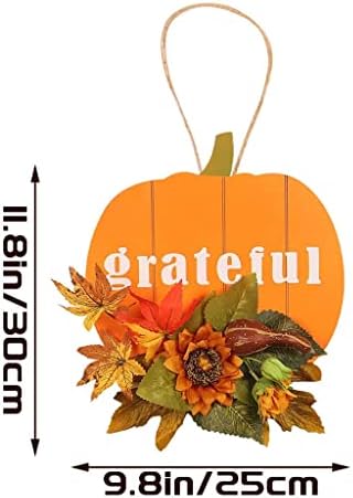 Ganfanren jesen vijenac bundeva zid viseći simulaciju javorov listovi jesenji u boji privjesak na vratima