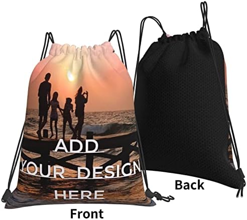 Prilagođeni ruksak za laptop Personalizirani ruksak ramena velikog kapaciteta Dodajte svoje ime fotografije