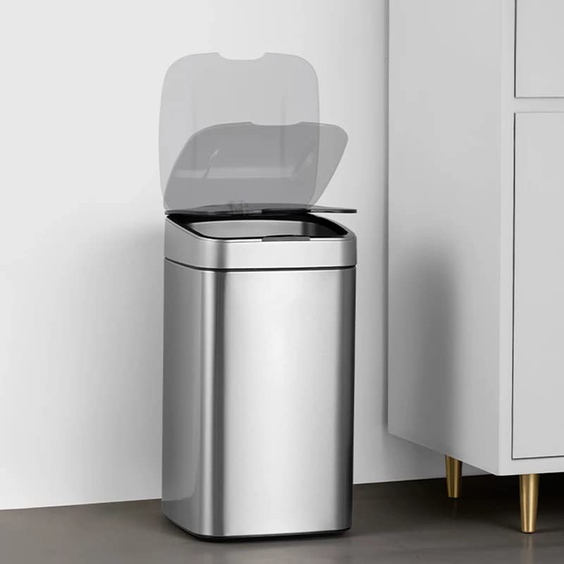 GENIGW kuhinjska pametna kanta za smeće Automatski senzor dnevna soba kanta za smeće od nehrđajućeg čelika