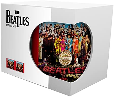 GBeye The Beatles Sgt. Pepper Keramička Šolja Za Čaj Od Kafe 11 Oz. Muzički umjetnik bend Drinkware Početna