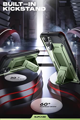 Supceses Unicorn Beetle Pro Case za Samsung Galaxy S23 Ultra 5G, Dual sloj punog kaiševa i kickstance sa