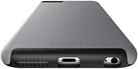 CRAVE iPhone 6s Plus futrola, futrola za dual zaštitu za iPhone 6 6S - škriljevca