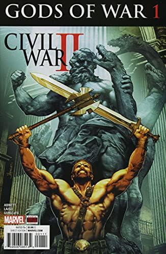Drugi građanski rat: bogovi rata 1 VF; Marvel comic book / Dan Abnett Hercules