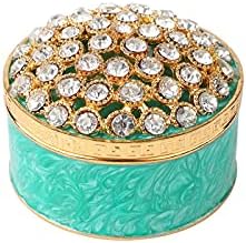Furuida okrugla tričarija sa šarkama kristalni emajlirani ukras ukrasni nakit prsten prodavnica kutija ručno