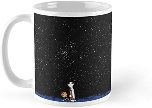Calvin i Hobbes noćno nebo za šolju za kafu 11oz & amp ;15oz keramičke šoljice za čaj