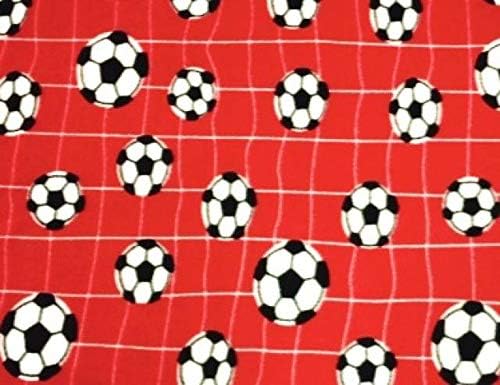 Pico Textiles kraljevsko plave fudbalske lopte mrežasta tkanina od flisa - Vijak od 10 metara/Multi Collection-Style