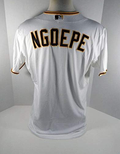 2015 Pittsburgh Pirates Poklon Ngoepe Igra izdana Bijeli dres Pitt33003 - Igra Polovni MLB dresovi
