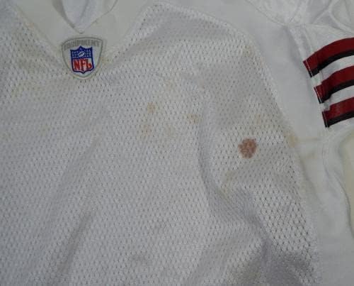 2005 San Francisco 49ers Blank Igra izdana Bijeli dres Reebok 46 DP24160 - Neintred NFL igra rabljeni dresovi