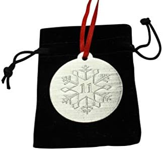 11. Božićna pahuljica metalni ukras-ideja za 11. godišnjicu