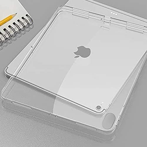 Hborma Clear futrola za iPad 10. generaciju 10.9 2022, [otporan na žuteting] Tanak mekani lagani TPU nazad,