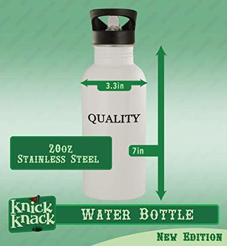 Knick Klack pokloni mithridate - 20oz boca vode od nehrđajućeg čelika, srebrna