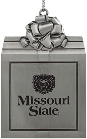 Pewter Poklon Kutija Ornament - Državni Medvjedi Missouri