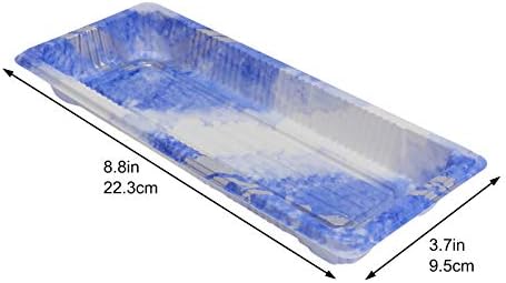 Zerodeko Bento Kutija Za Torte 50 Kom Sushi Kutija Za Iznošenje U Japanskom Stilu Plavi Kontejneri Za Cupcake