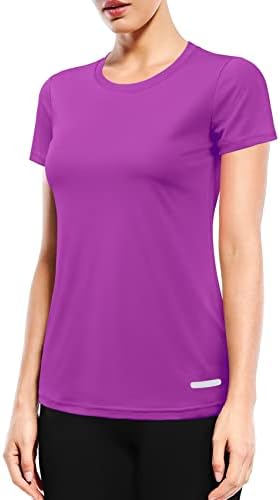 Ženske majice s kratkim rukavima UPF 50+ Zaštita od sunca SPF Brzi suhi atletski trening majice