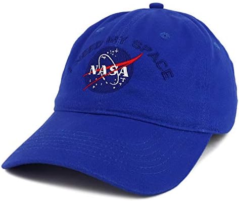 NASA Treba mi svoj prostor izvezeni četkani pamučni pamučni kapa
