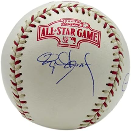 04 All-Star Game Baseball Obveznice Sosa Clemens R Johnson autografirano za 4 PSA / DNK - AUTOGREM BASEBALLS