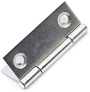10pcs šarke vrata 1,5 inčane kutije za ladicu od nehrđajućeg čelika srebrna ormarića za ukrašavanje namještaja
