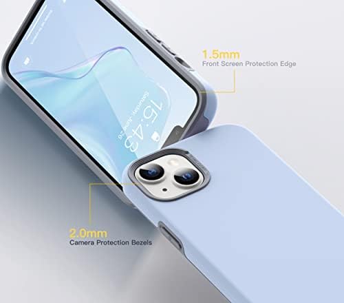 Tim luksuz dizajniran za iPhone 13 Case / iPhone 14 futrola, [ultra udar otpor] otporan na udarce, zaštitni futrola od udara za iPhone 13/14 poklopac telefona 6,1 inča,